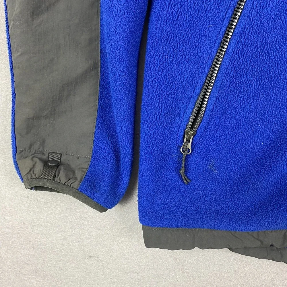 The North Face Polartec Denali Fleece Jacket Mens Large Full Zip cobalt blue - Picture 5 of 13